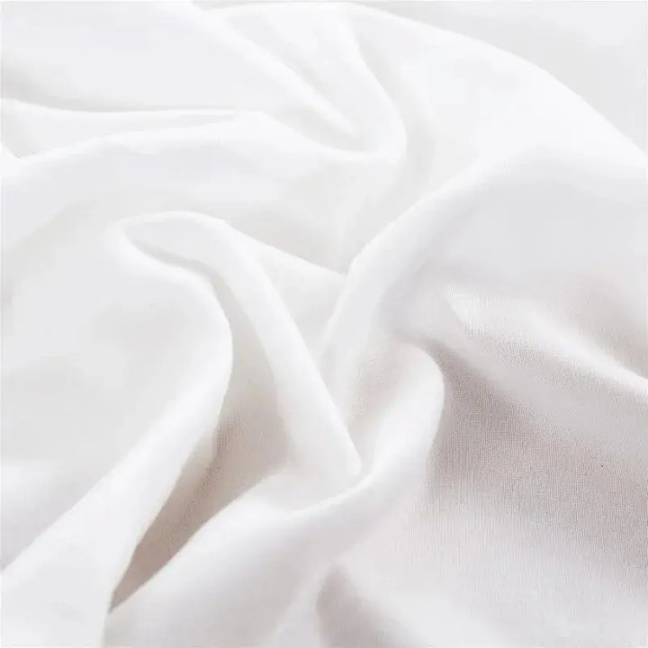 Solid Colour Bed Skirt Dust Ruffle in Brushed Fabric for 1.5m Beds | Clean Finish Beneath Your Bed | Bed Skirts