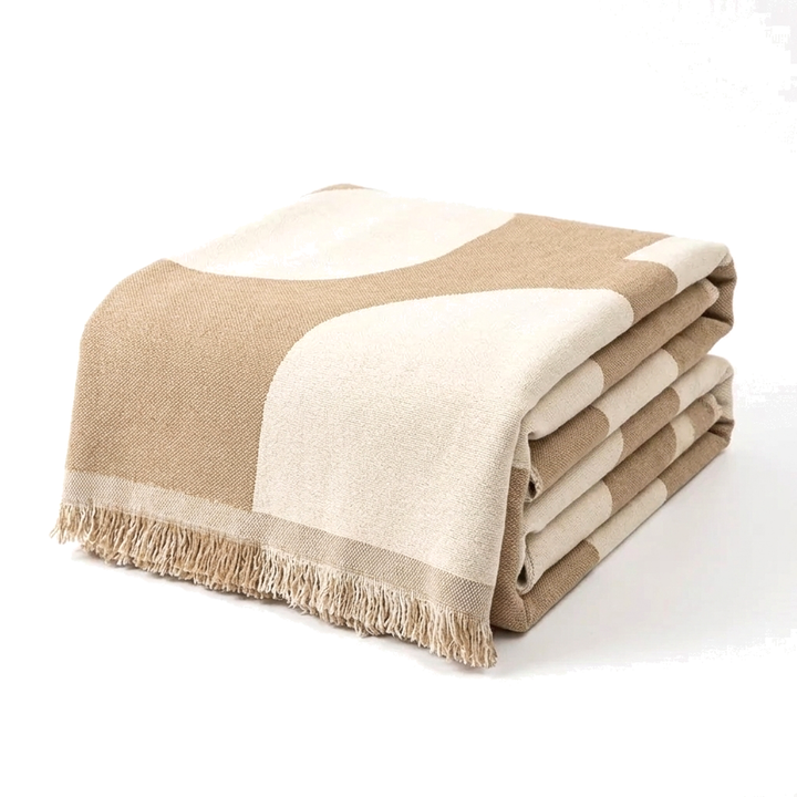 Soft Chenille Plaid Throw Blanket and Couch Cover in Three Sizes | Plaid Chenille, Throw or Couch Cover | Throw Blankets