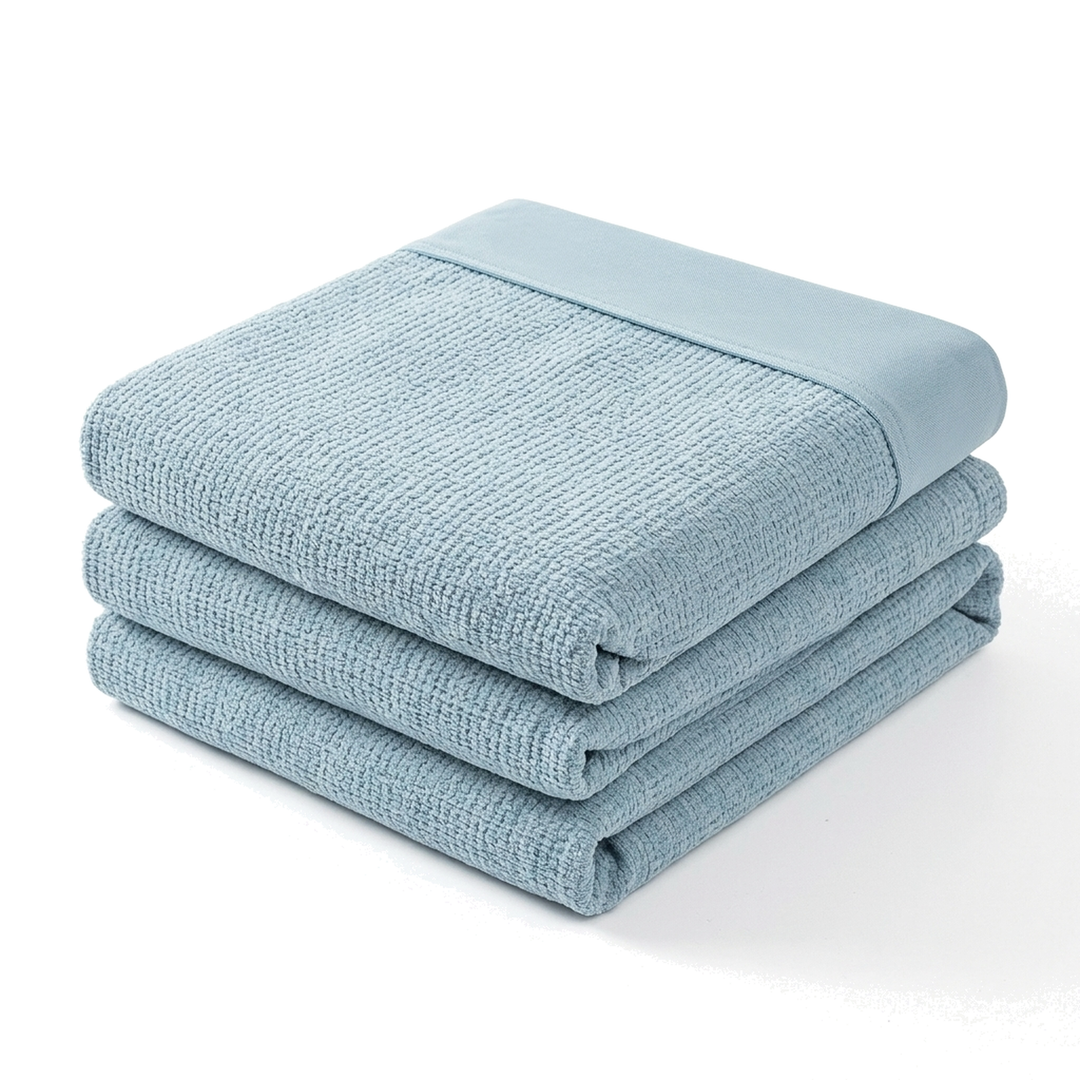 Waterproof Anti-Slip Solid Color Sofa Cover in Light Blue | Spill-Resistant Sofa Protection | Sofa Covers