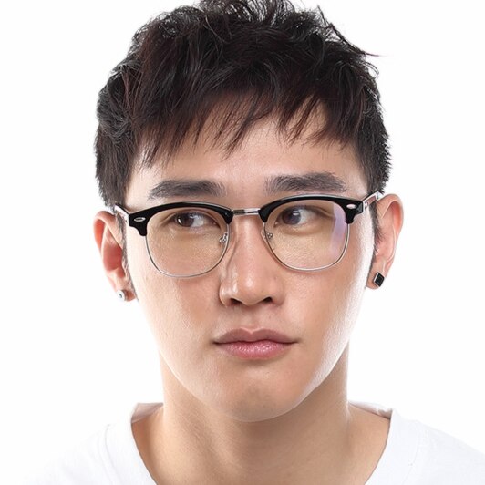 Anti-Glare Blue Light Blocking Glasses with UV Coating, Ultra-Light Frame | Clear-View Screen Glasses, Only 22.7 g | Blue Light Glasses
