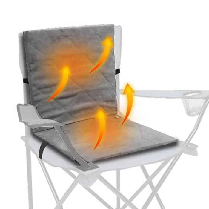 USB Heated Seat Cushion with Three Heat Levels, Foldable Oxford Fabric Pad | Portable Warmth for Any Seat | Heated Seat Cushions