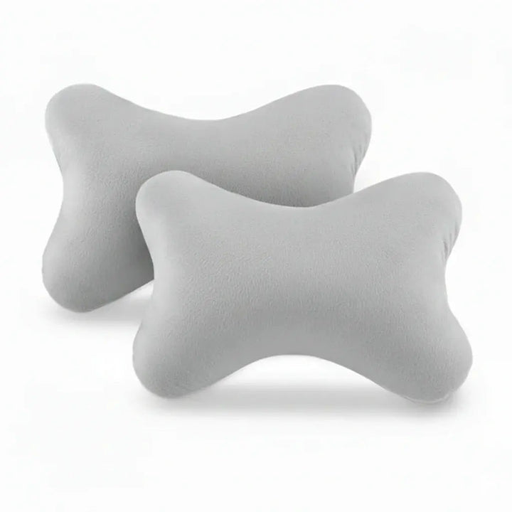 Mini Cotton Travel Comfort Pillows, Set of 2 Compact Pillows | Compact Pillows for Travel and Rest | Travel Pillows