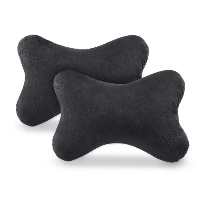Mini Cotton Travel Comfort Pillows, Set of 2 Compact Pillows | Compact Pillows for Travel and Rest | Travel Pillows