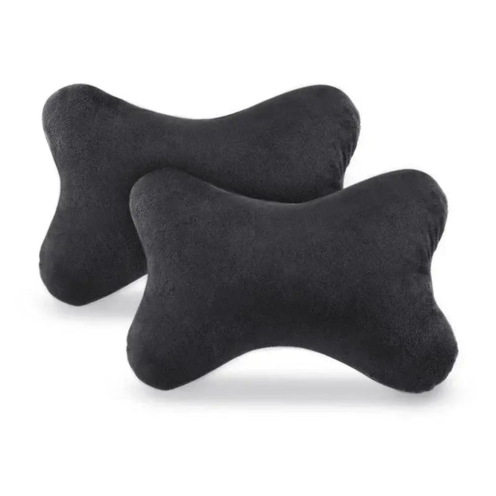 Mini Cotton Travel Comfort Pillows, Set of 2 Compact Pillows | Compact Pillows for Travel and Rest | Travel Pillows