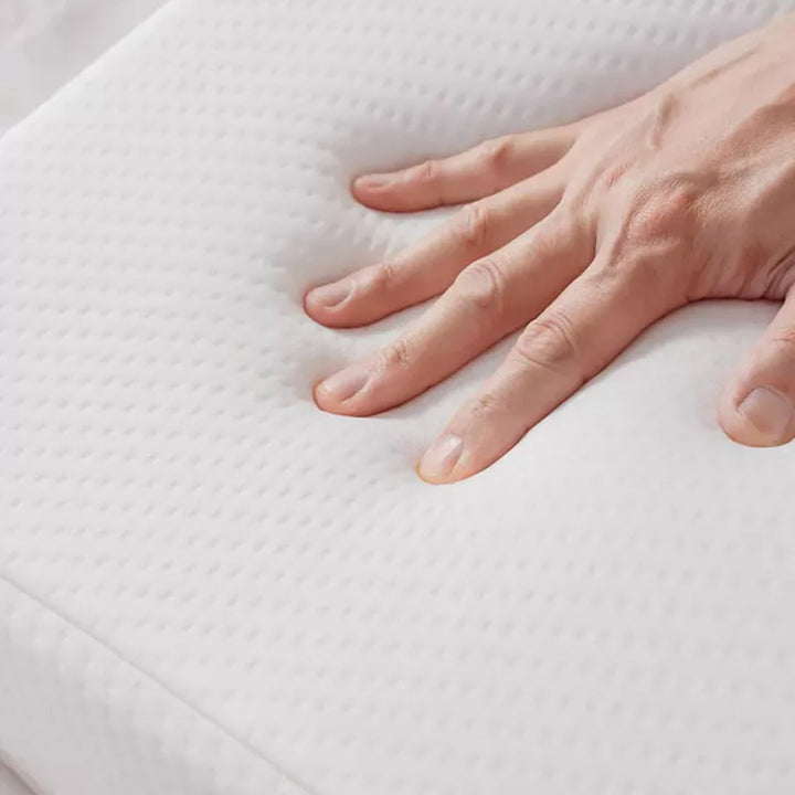 Orthopedic Cooling Gel Memory Foam Wedge Pillow with Washable Cover | Dual-Layer Wedge for Back and Neck | Wedge Pillows