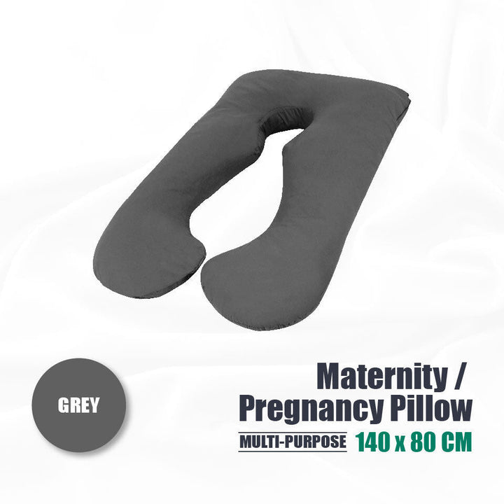 Pregnancy and Nursing Pillow with Cover in Five Colours | Support for Sleeping and Feeding Time | Maternity Pillows