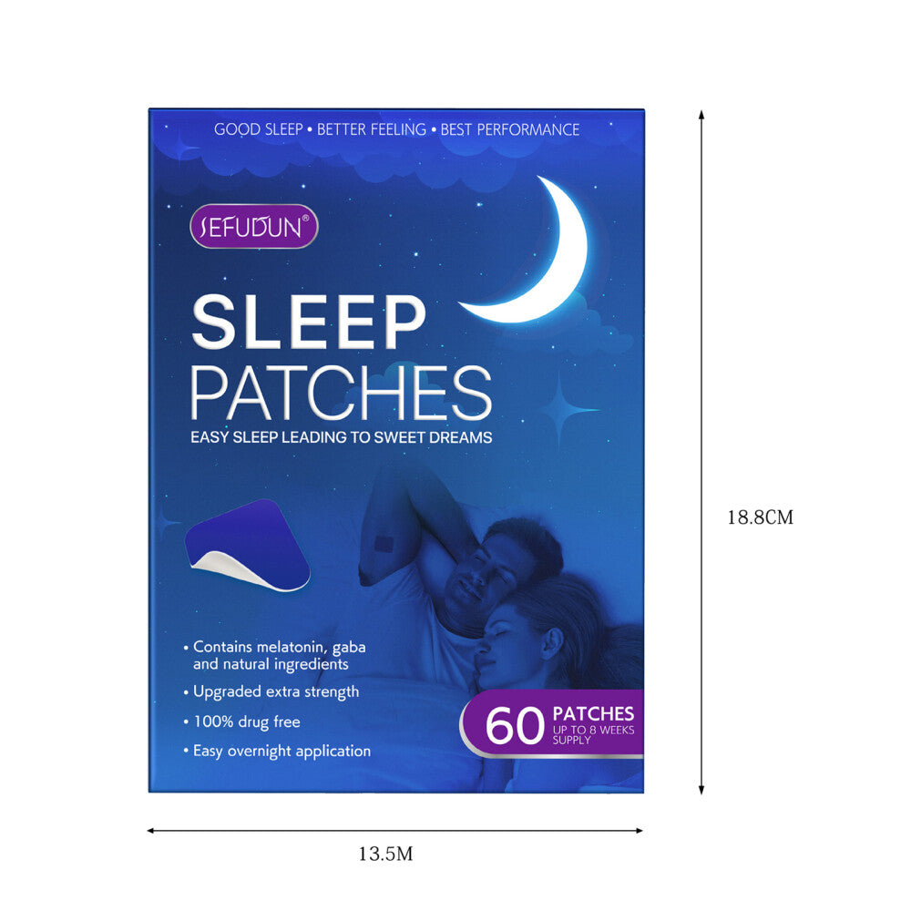 Overnight Slow Release Magnesium Bedtime Patches for a Calm Routine | Easy Overnight Patch, No Pills | Sleep Aids