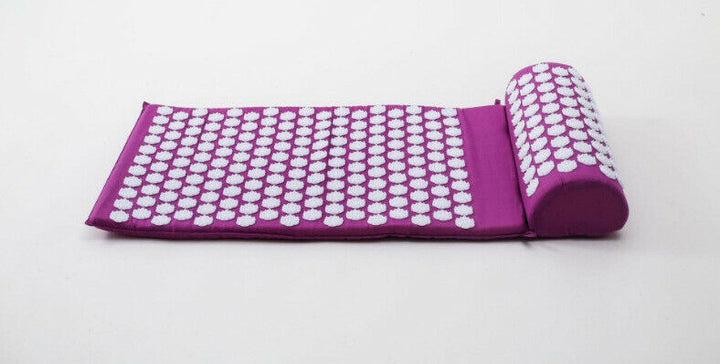 Acupressure Mat and Pillow Set with Hundreds of Pressure Points | Prickle-Point Relaxation Mat and Pillow | Acupressure Mats