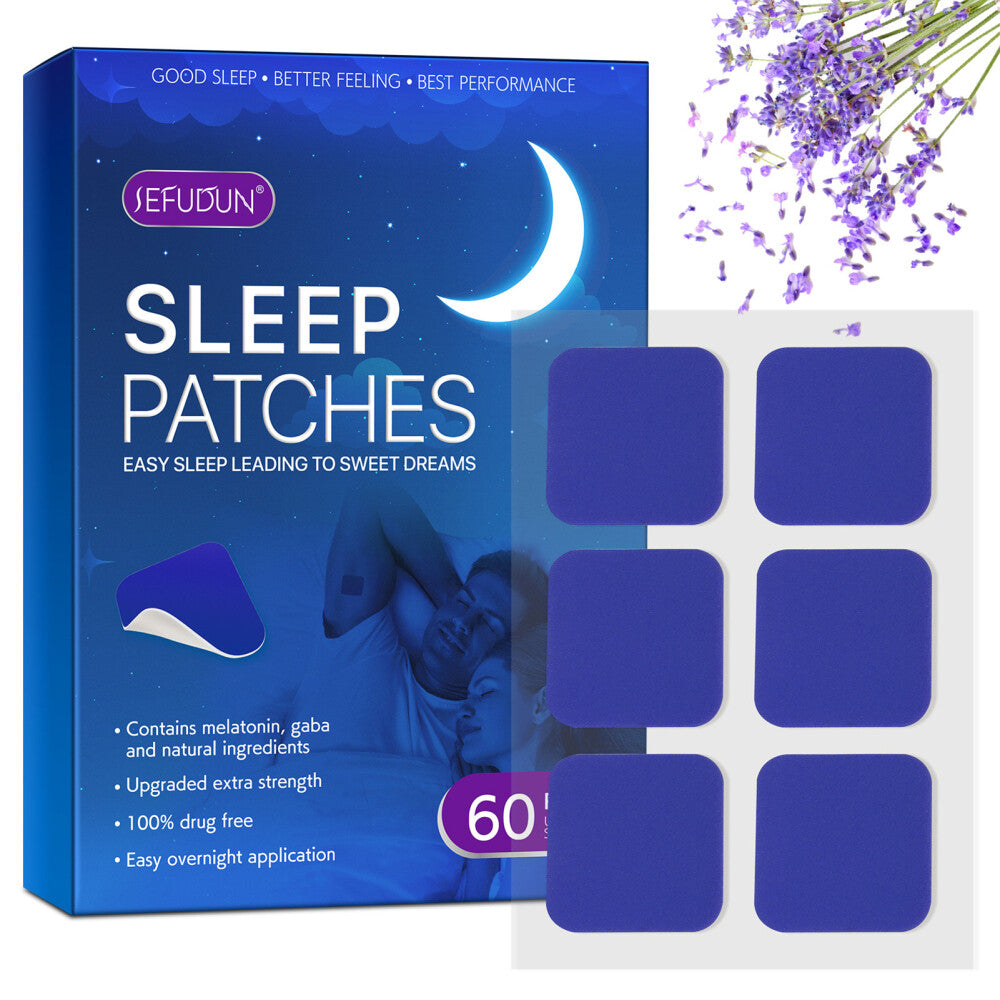 Overnight Slow Release Magnesium Bedtime Patches for a Calm Routine | Easy Overnight Patch, No Pills | Sleep Aids