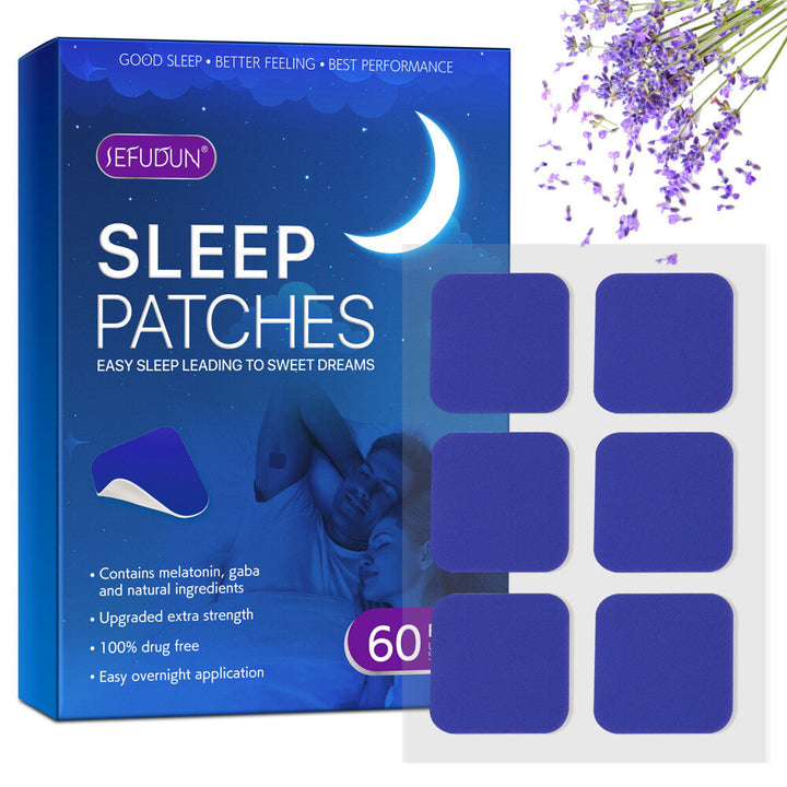 Overnight Slow Release Magnesium Bedtime Patches for a Calm Routine | Easy Overnight Patch, No Pills | Sleep Aids