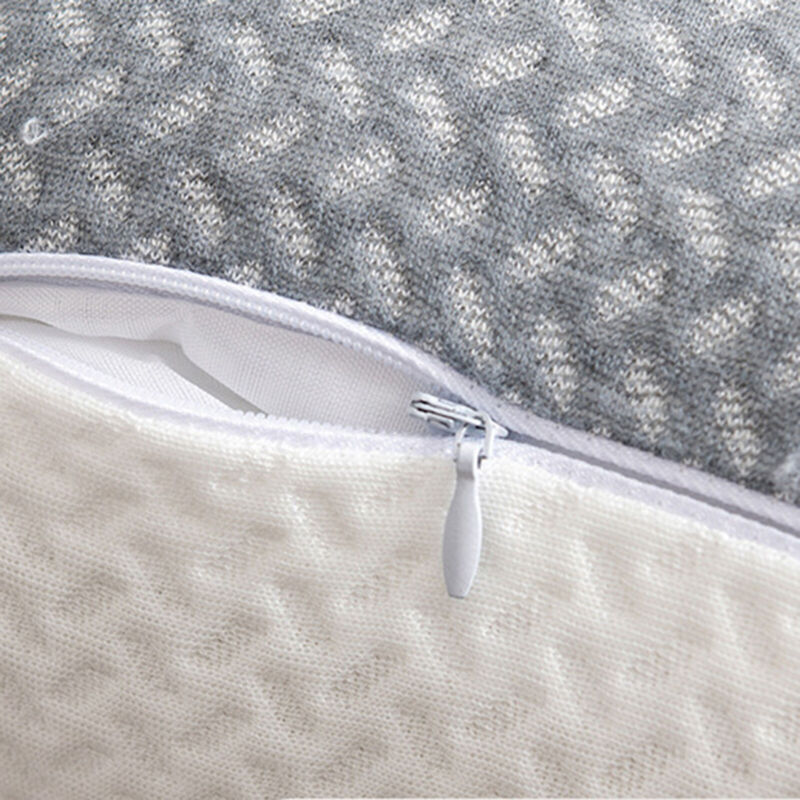 Ergonomic Cervical Pillow with 1100g Hollow Microfibre Fill for All Sleepers | Plush Support for Every Position | Bed Pillows