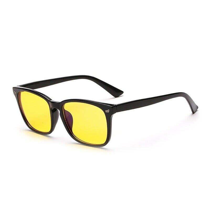 Anti-Glare Blue Light Blocking Glasses with UV Coating, Ultra-Light Frame | Clear-View Screen Glasses, Only 22.7 g | Blue Light Glasses