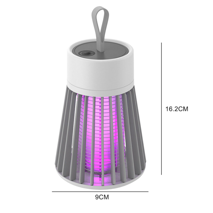 USB Rechargeable 365nm UV Mosquito Zapper Lamp for Indoor and Outdoor Use | Chemical-Free Zapper for Any Space | Insect Traps