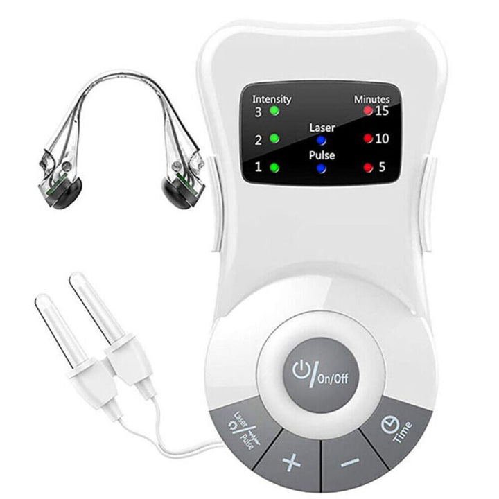 Portable Red Light Nasal Clip Wellness Device with Pulse Massage | Red Light and Pulse in One Clip | Wellness Devices