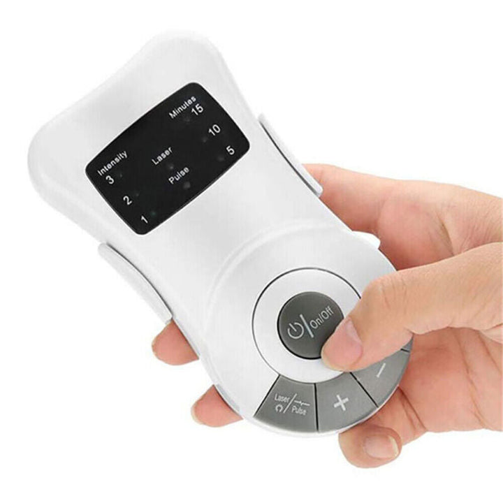 Portable Red Light Nasal Clip Wellness Device with Pulse Massage | Red Light and Pulse in One Clip | Wellness Devices
