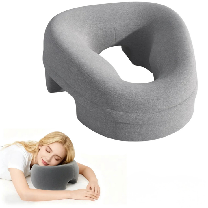 Breathable Face Down Pillow for Lying Face First | Open-Centre Face Down Rest | Face Down Pillows