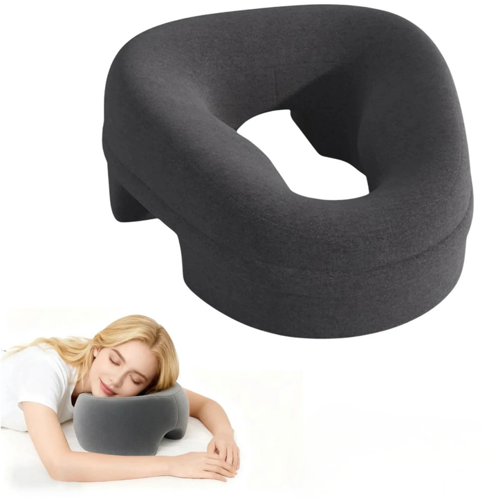 Breathable Face Down Pillow for Lying Face First | Open-Centre Face Down Rest | Face Down Pillows