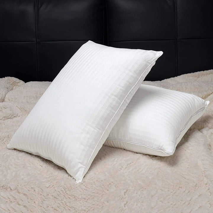 Luxury Adjustable Layer Cooling Pillow, Queen 50x75cm, Add or Remove Fill | Adjust Height and Firmness | Bed Pillows