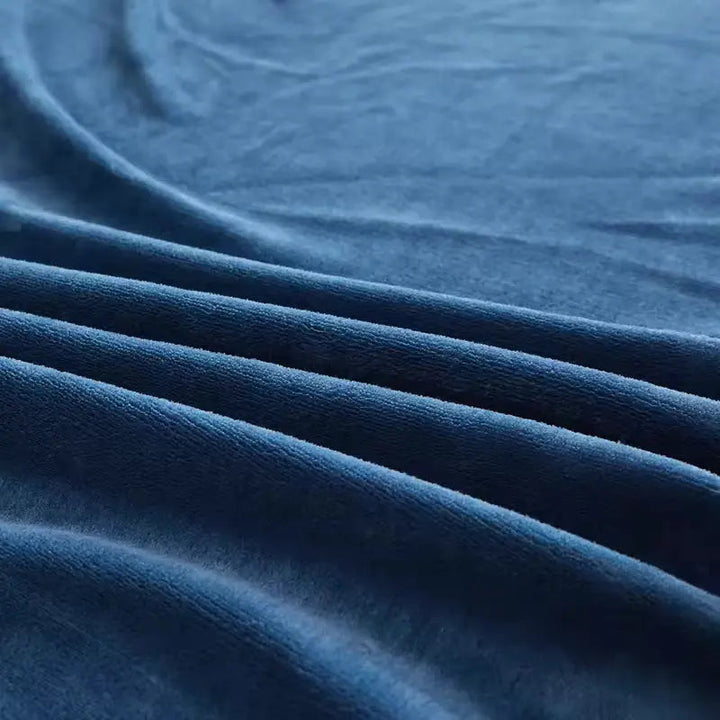 Flannel Fleece Bed Sheet Set with Deep Pocket Fitted Sheet | Brushed Fleece Warmth for Winter | Bedding Sets