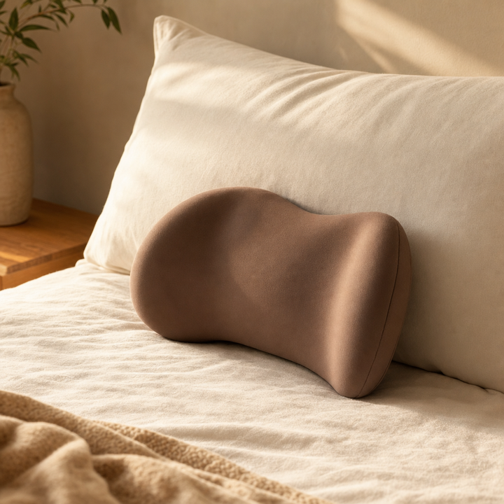 Contoured Memory Foam Lumbar Sleep Pillow for Bed and Office Chair | Fills the Gap Under Your Lower Back | Lumbar Pillows