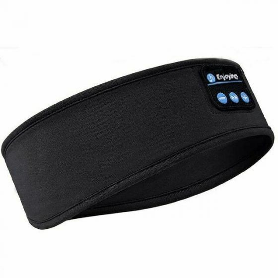 Bluetooth Sleep Headphones Headband with Flat Speakers for Side Sleepers | Soft Headband With Flat Speakers | Sleep Masks