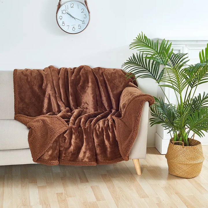 Plush Waterproof Furniture Protector Blanket for Beds and Sofas in Five Sizes | Plush Waterproof Spill Protection | Waterproof Blankets