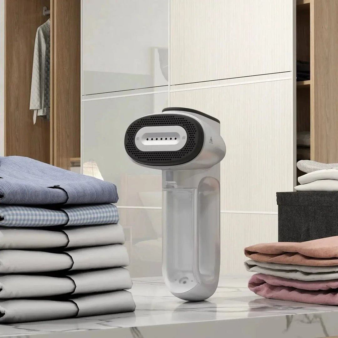 Handheld Vacuum Steamer for Clothes with 2300Pa Suction, 110-120V | One-Pass Garment Steamer | Garment Steamers