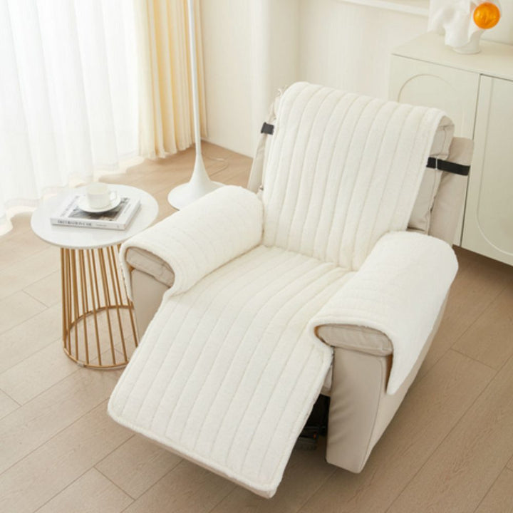 Non-Slip Microfiber Recliner Protector Cover with Full Coverage | Recliner Protection That Stays Put | Recliner Covers